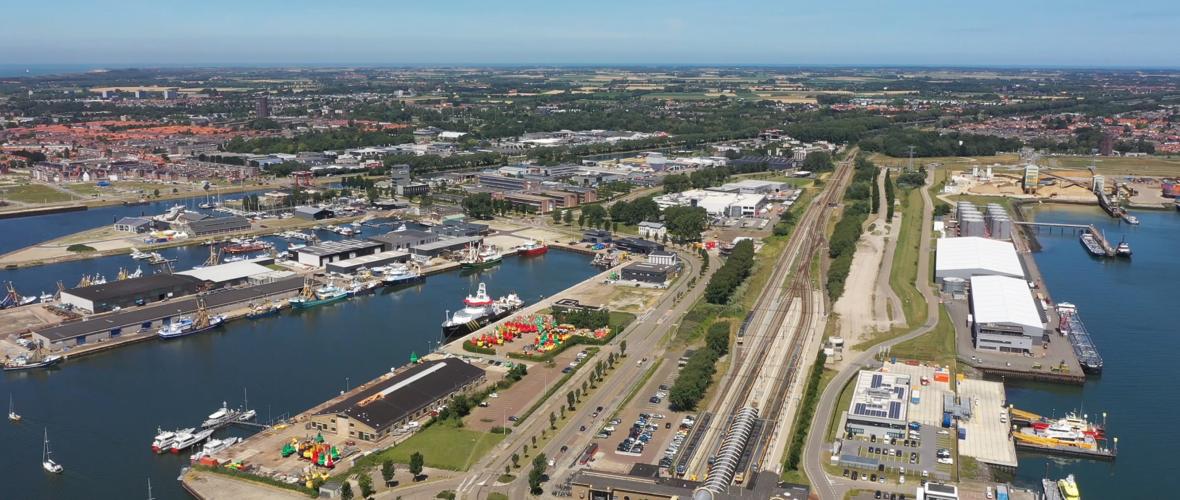 luchtfoto kenniswerf Vlissingen