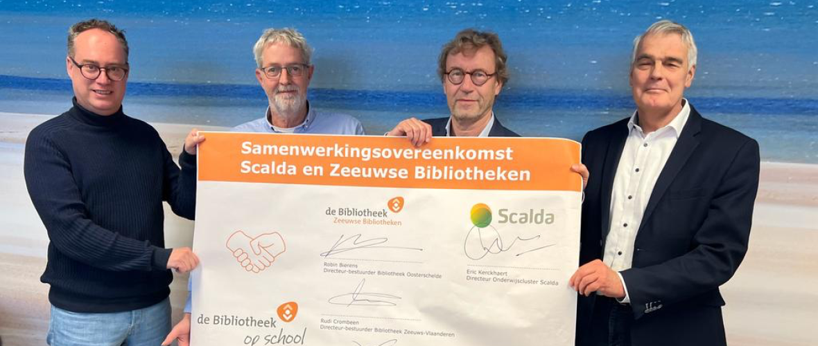 samenwerkingsovereenkomst Scalda en Zeeuwse bibliotheken