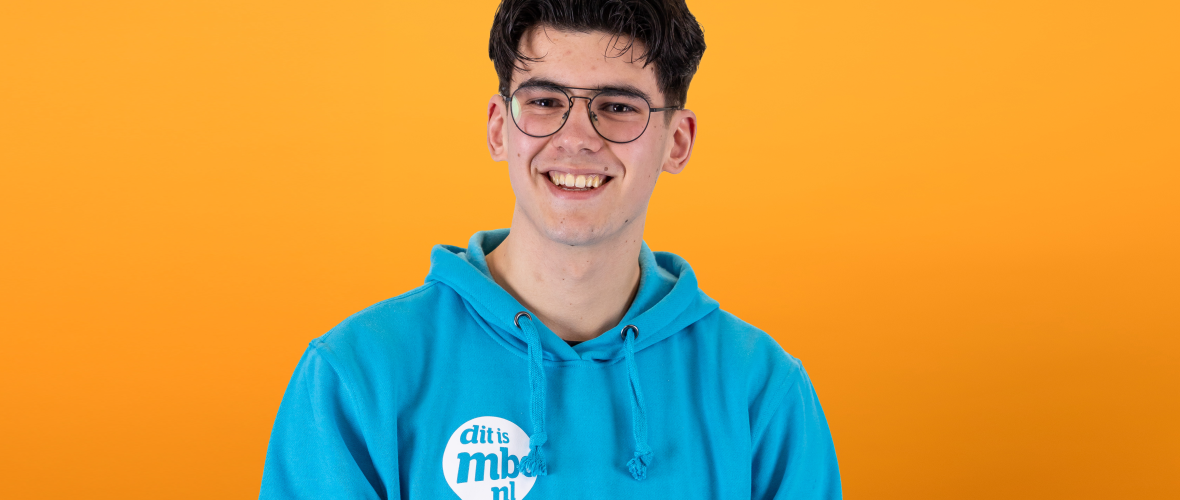Mbo ambassadeur en student Scalda Ties de Kok
