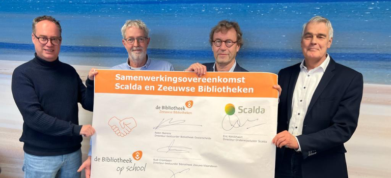 samenwerkingsovereenkomst Scalda en Zeeuwse bibliotheken