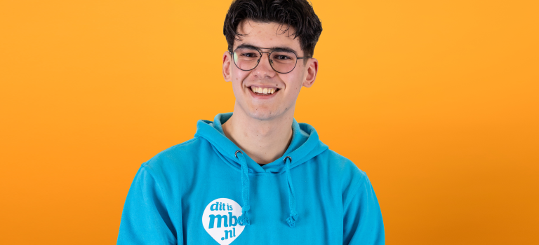 Mbo ambassadeur en student Scalda Ties de Kok